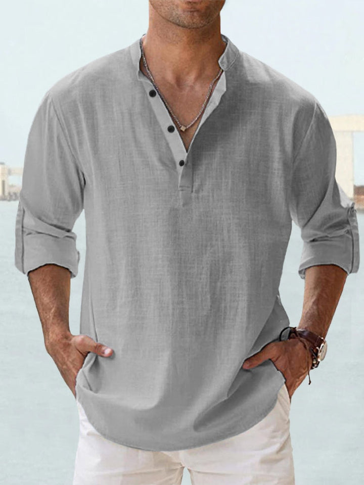 Raphael | Chemise en Lin Manches Longues