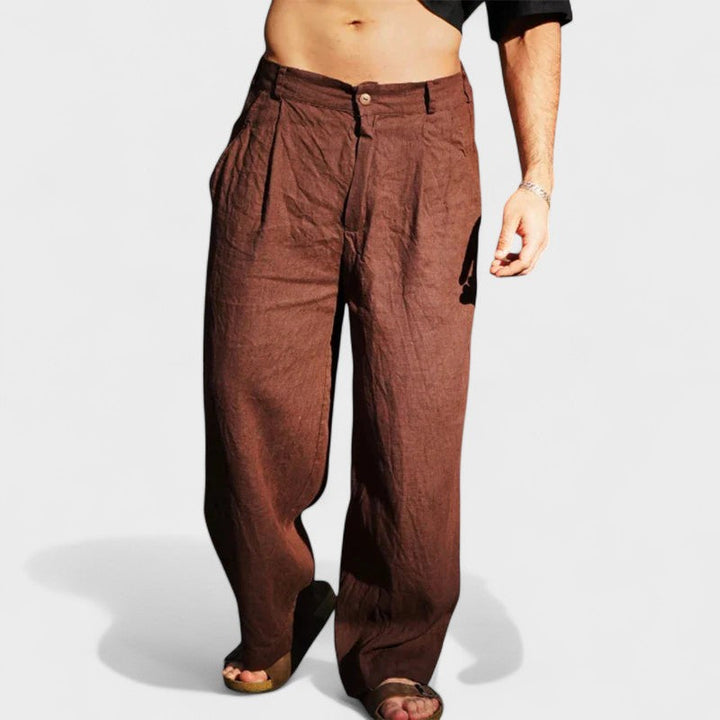Lars | Pantalon Oversize en Lin