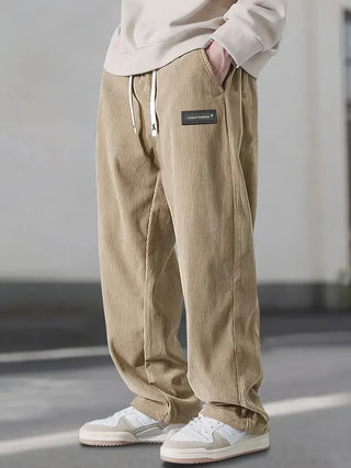 Thierry | Pantalon en Velours Côtelé Coupe Détendue