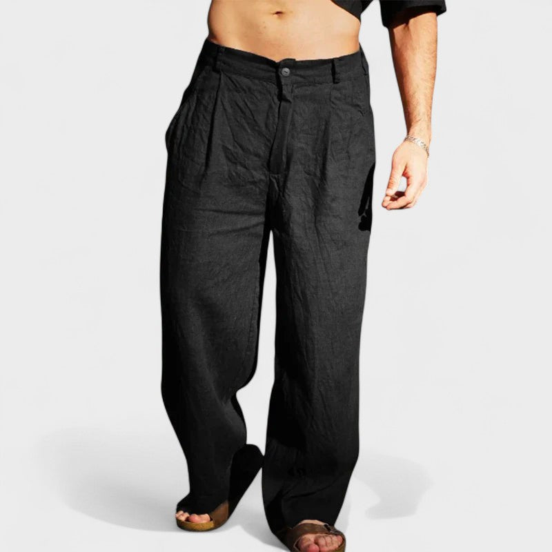 Lars | Pantalon Oversize en Lin