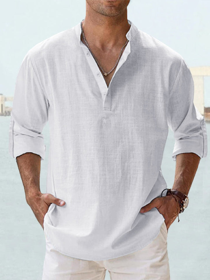 Raphael | Chemise en Lin Manches Longues