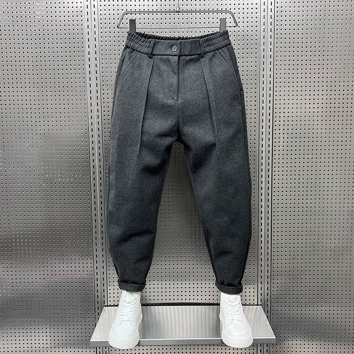 Frédéric | Pantalon Tapered Texturé Raffiné
