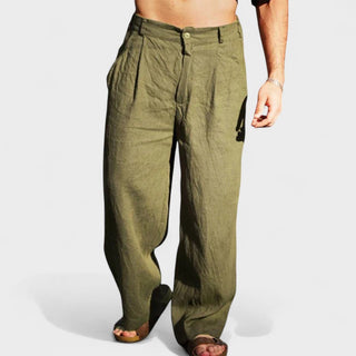 Lars | Pantalon Oversize en Lin