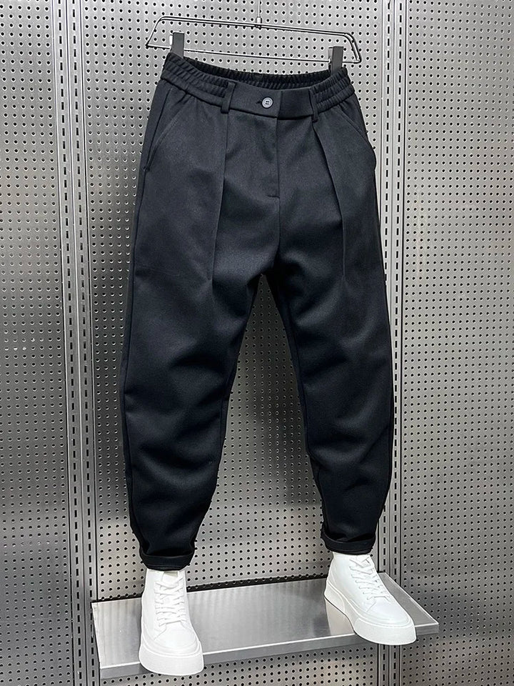 Frédéric | Pantalon Tapered Texturé Raffiné