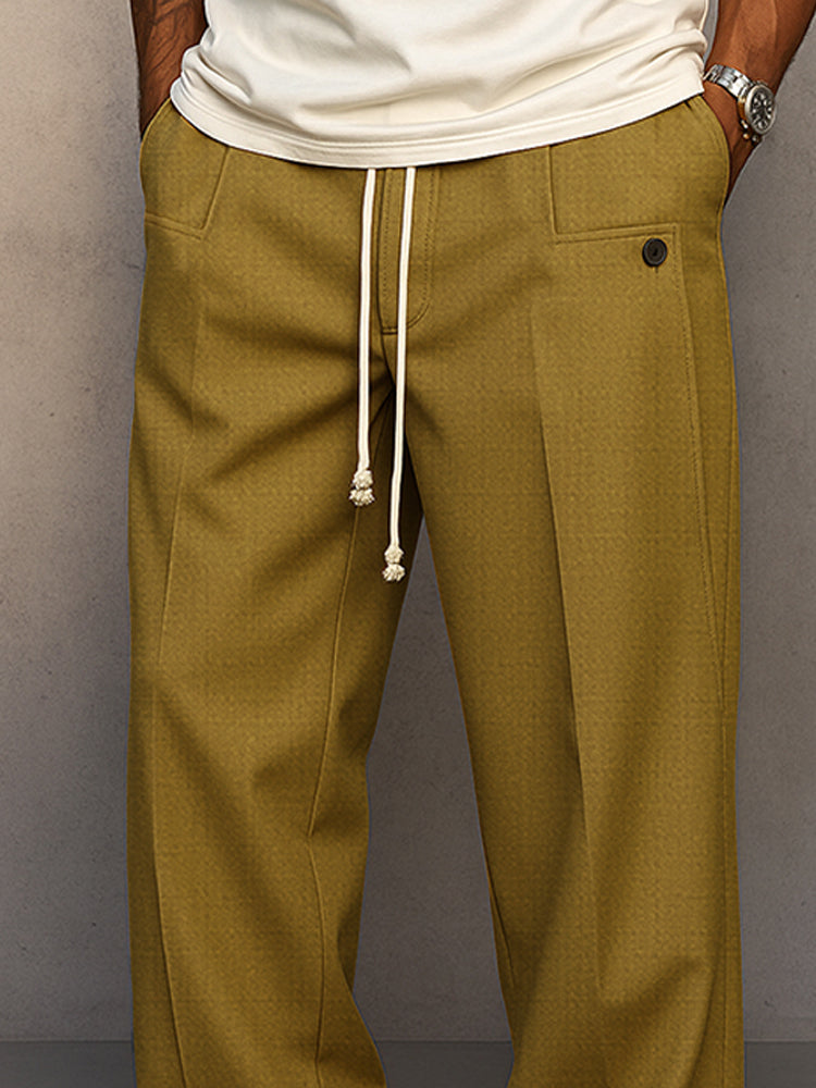 Pascal | Pantalon Élégant à Cordon Sur Mesure