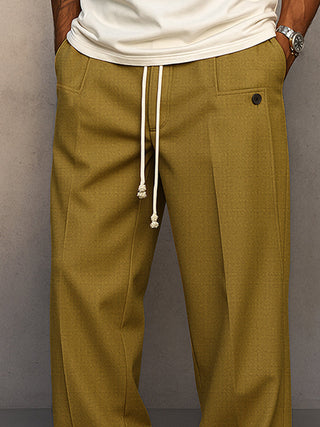 Pascal | Pantalon Élégant à Cordon Sur Mesure