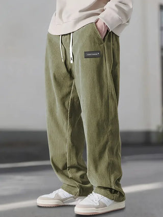Thierry | Pantalon en Velours Côtelé Coupe Détendue