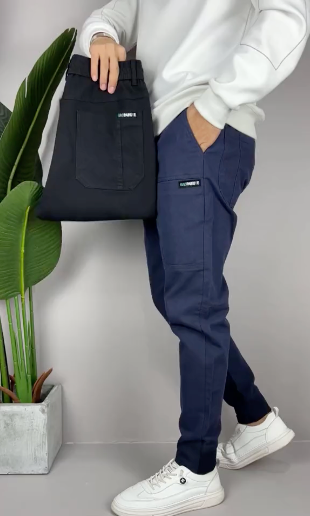 Mathis | Pantalon cargo extensible