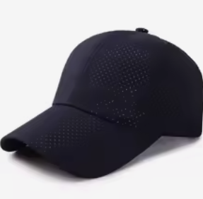 Casquette en maille respirante noire