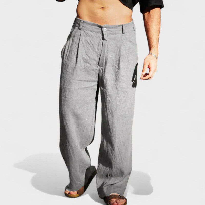Lars | Pantalon Oversize en Lin