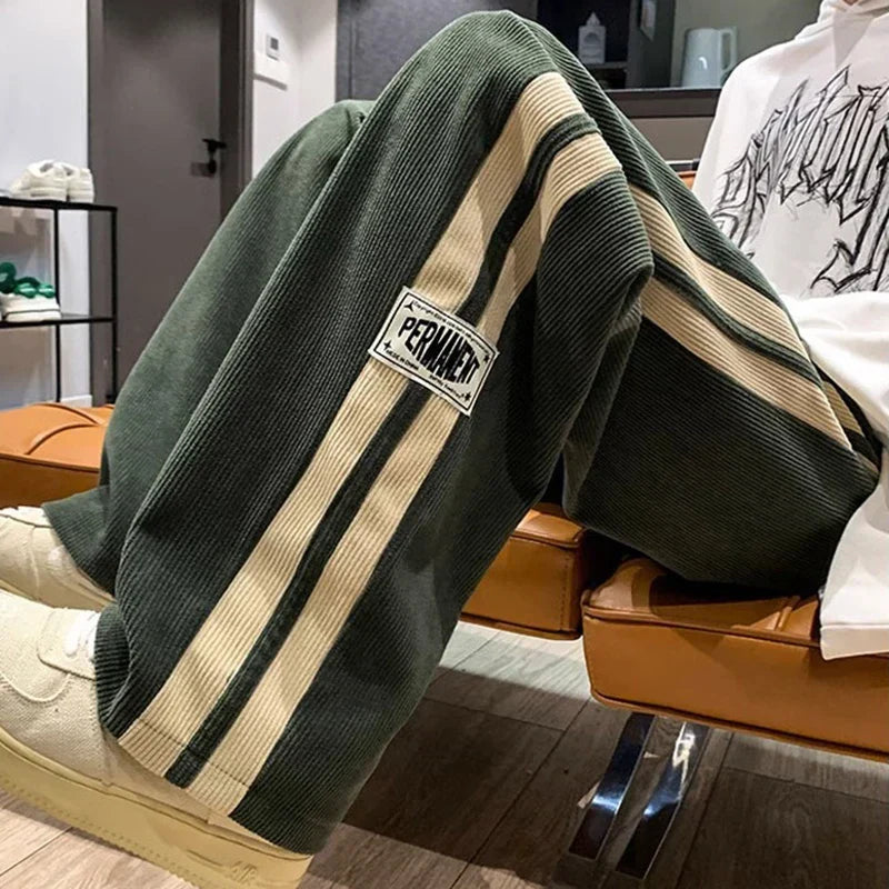 Corentin | Pantalon Large en Corduroy d'Hiver
