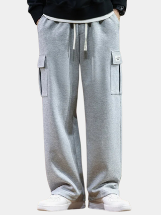 Patrice | Pantalon Cargo en Polaire Décontracté