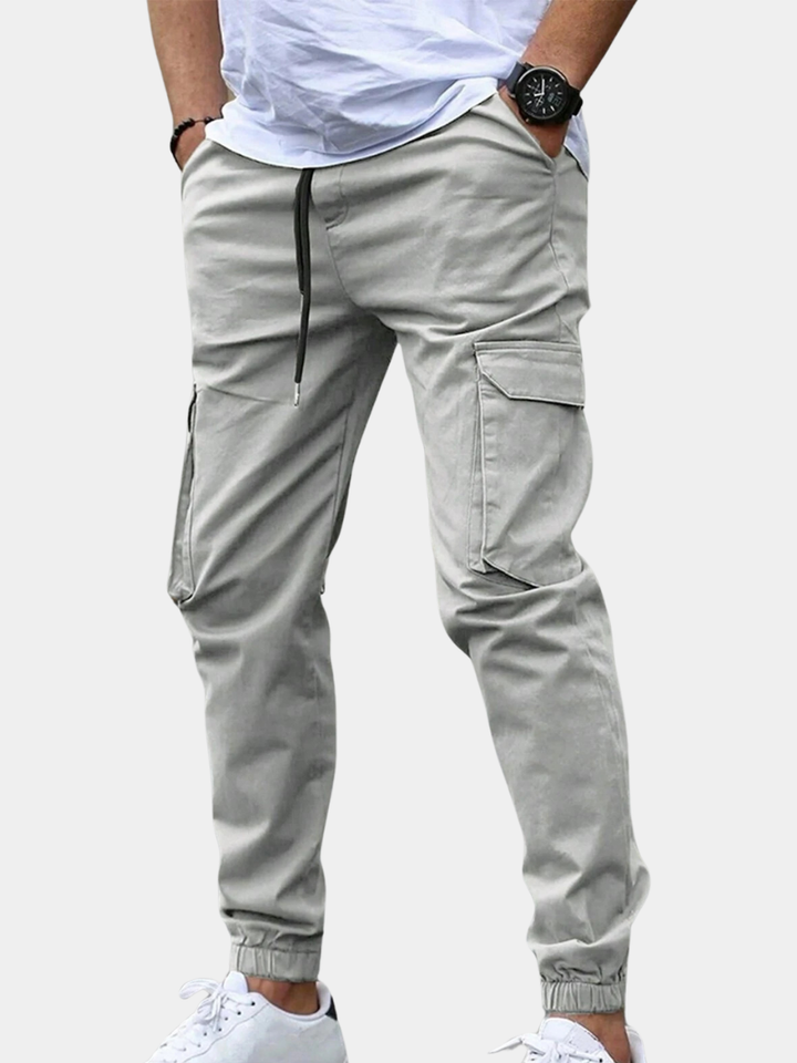 Adrien | Jogger Cargo Souple Style Moderne