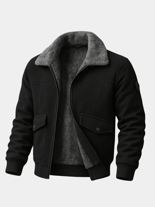 Adrien | Veste doublée effet fourrure