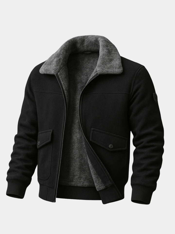 Adrien | Veste doublée effet fourrure