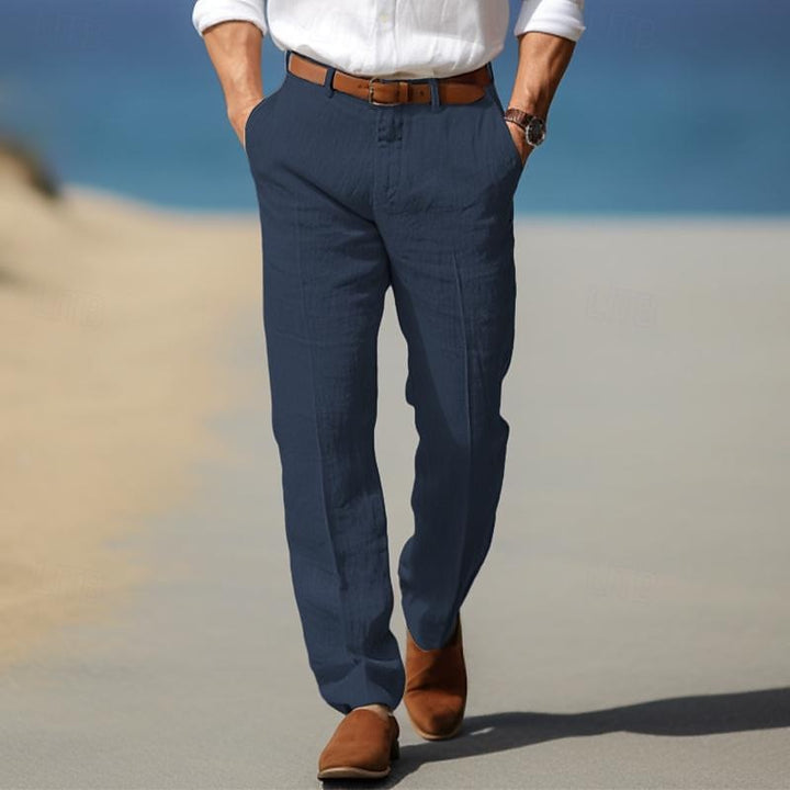 Benoît | Pantalon Luxe en Lin Premium Casual Chic