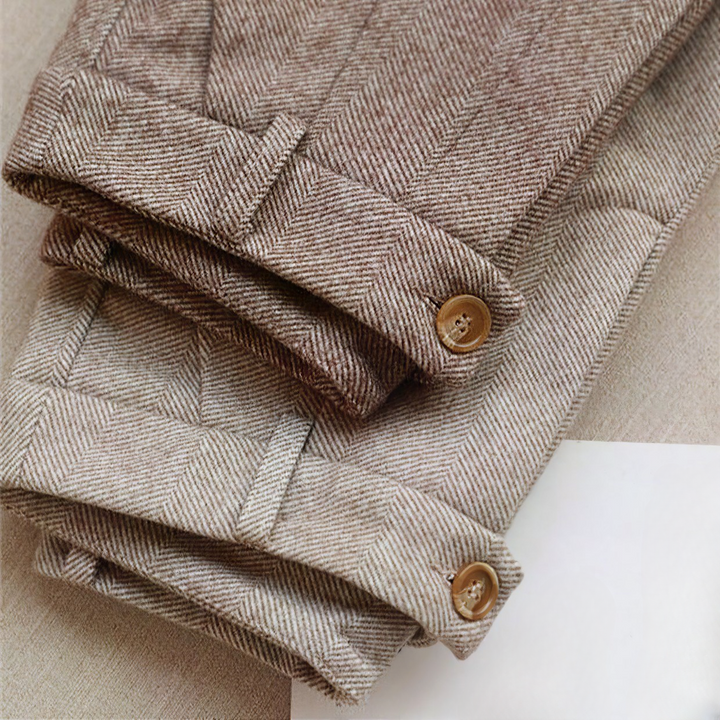 Gilles | Pantalon Élégant en Pure Laine
