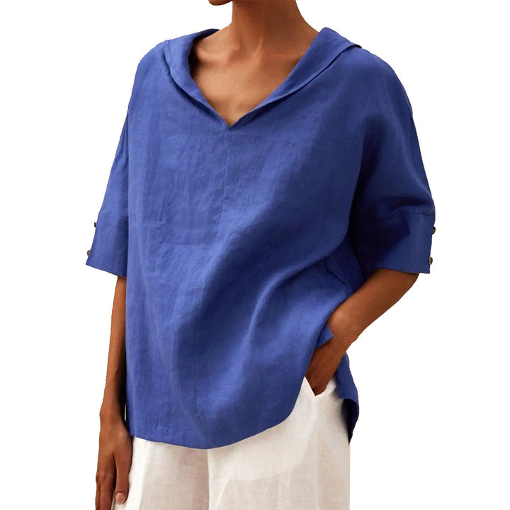 Lola | Chemise élégante en lin pour l'été