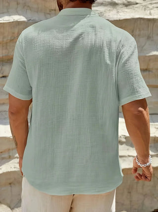 Noah | Chemise Estivale à Col Haut