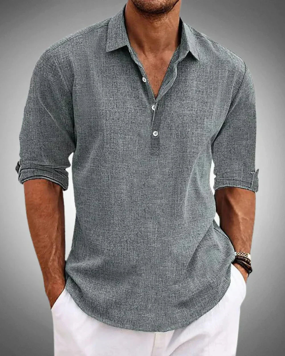 Alex | Chemise en Coton Manches Courtes