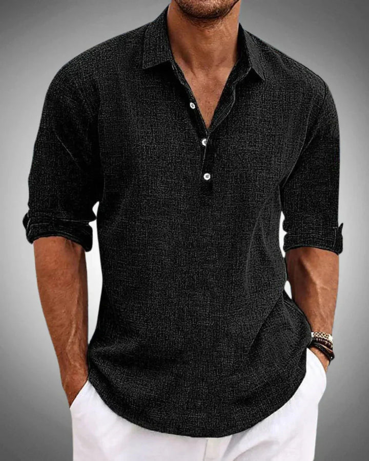 Alex | Chemise en Coton Manches Courtes