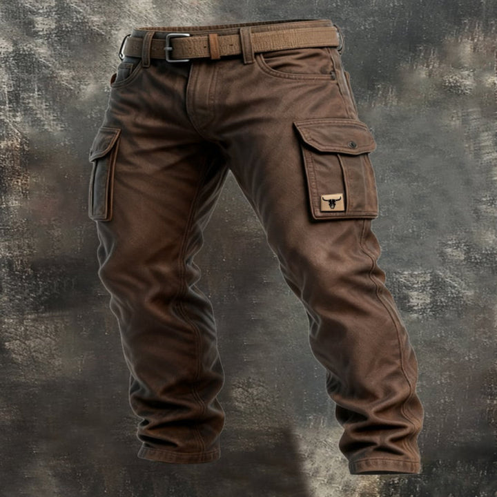 Gilles | Pantalon Cargo Doublé Chaleur Hivernale