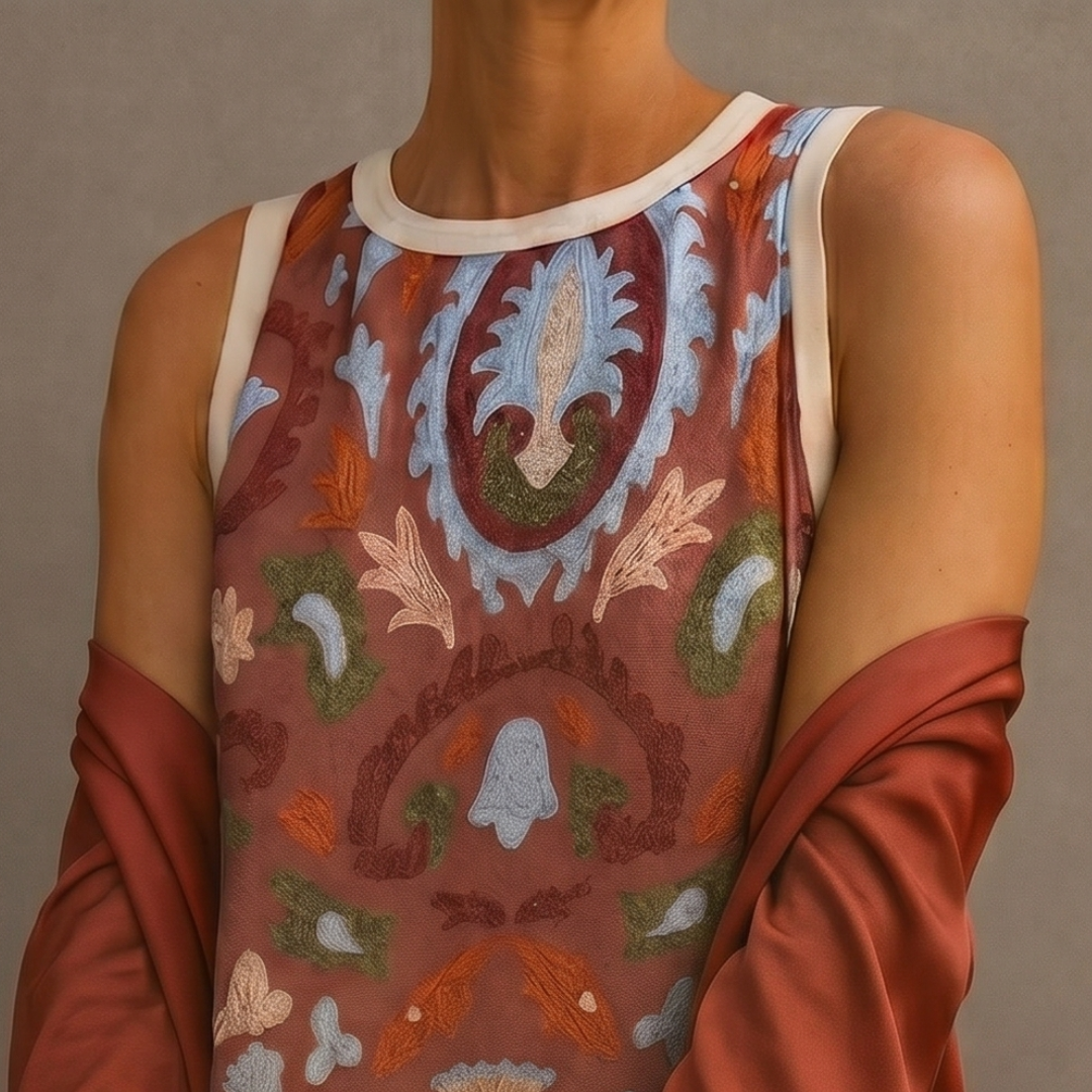 Daniela | Robe élégante avec étole assortie