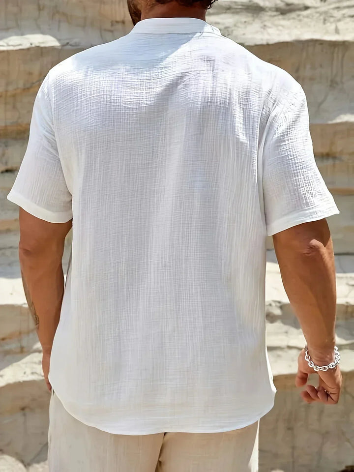 Noah | Chemise Estivale à Col Haut