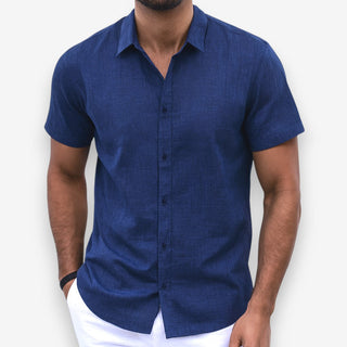 Max | Chemise Lin Manches Courtes
