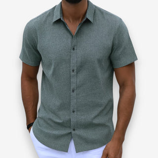 Max | Chemise Lin Manches Courtes