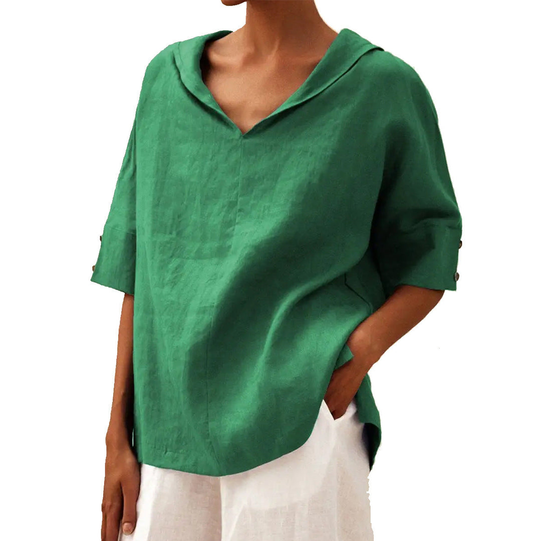 Lola | Chemise élégante en lin pour l'été