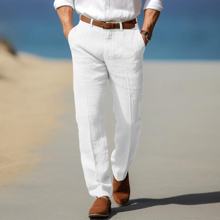 Benoît | Pantalon Luxe en Lin Premium Casual Chic