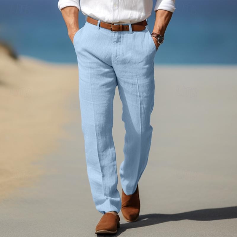 Benoît | Pantalon Luxe en Lin Premium Casual Chic