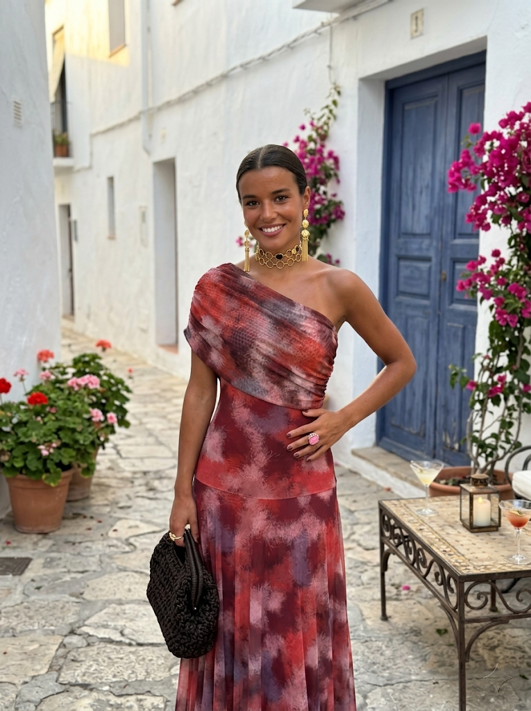 Fleur | Robe Maxi Élégante et Épurée