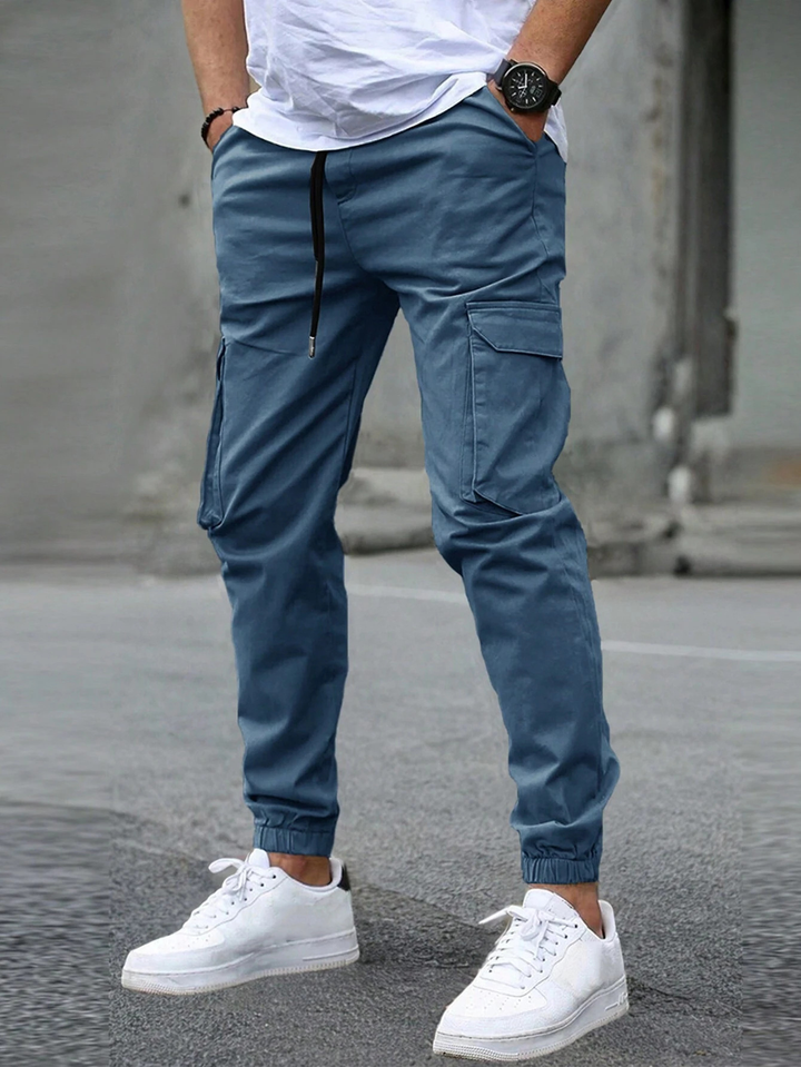 Adrien | Jogger Cargo Souple Style Moderne