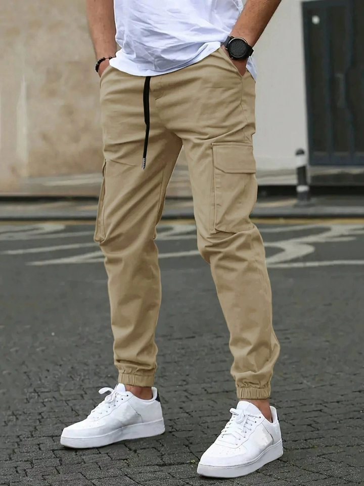 Didier | Pantalon Cargo Jogger Élastique Confort