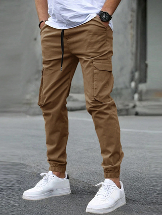 Adrien | Jogger Cargo Souple Style Moderne