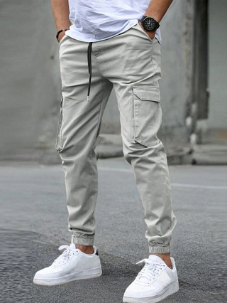 Adrien | Jogger Cargo Souple Style Moderne