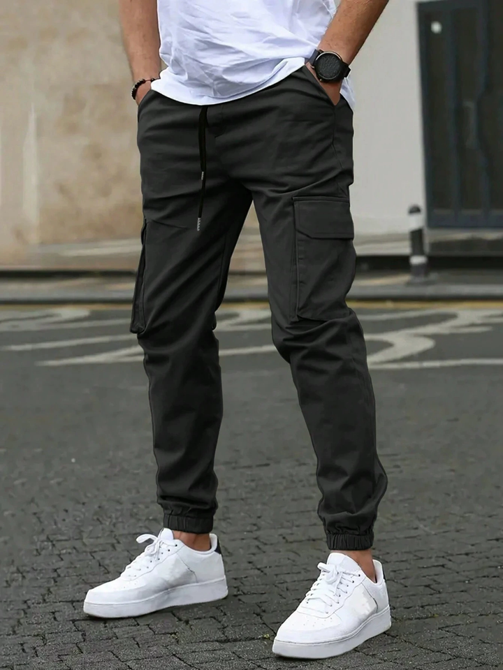 Adrien | Jogger Cargo Souple Style Moderne