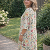 Matilda | Robe longue élégante à motif floral