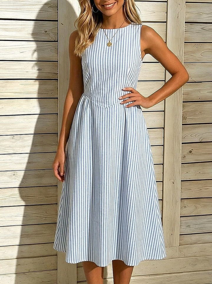 Denise | Robe Maxi Légère et Colorée