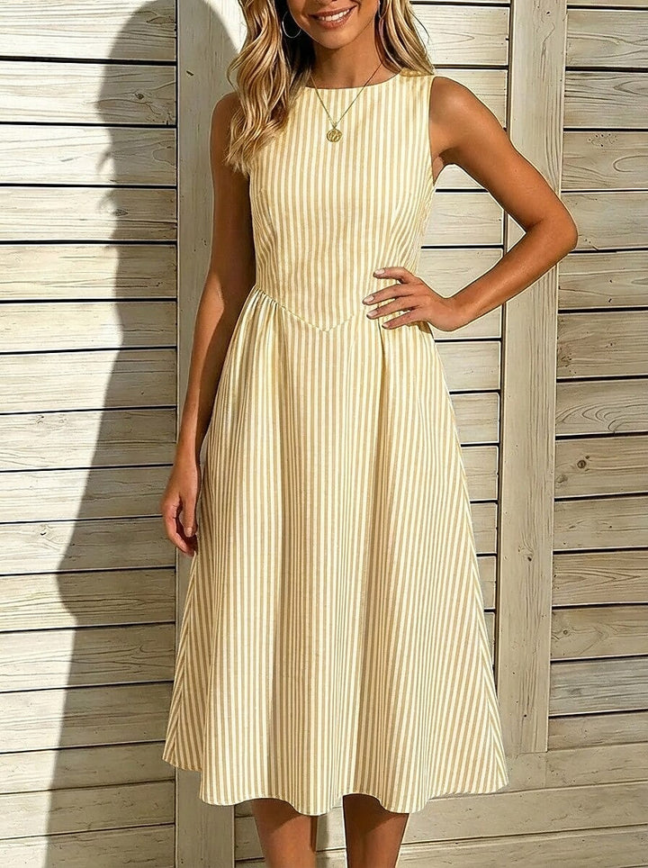 Denise | Robe Maxi Légère et Colorée