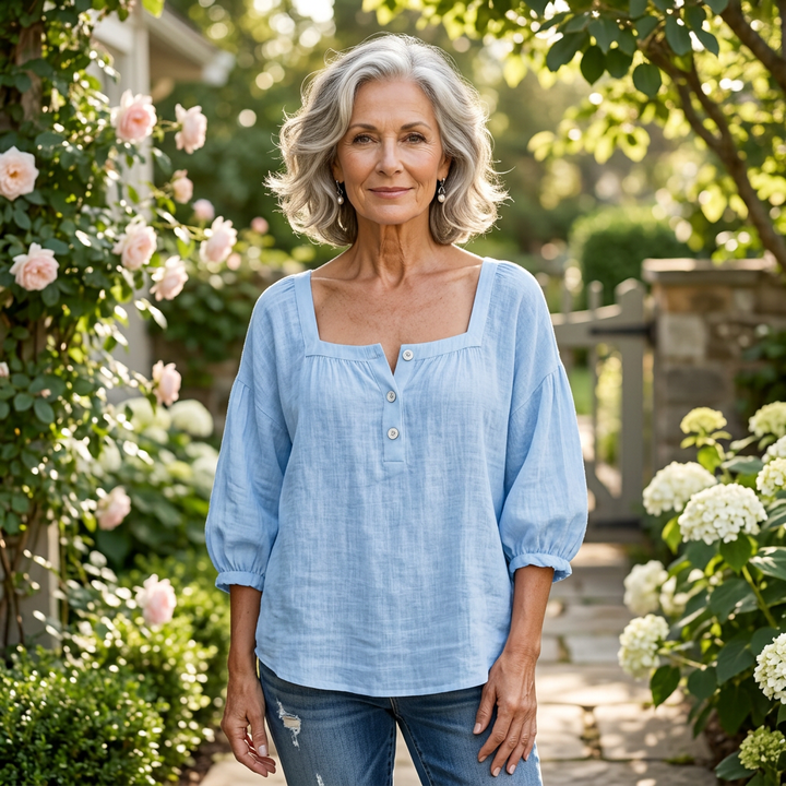 Fabiana | Blouse légère et élégante au confort naturel
