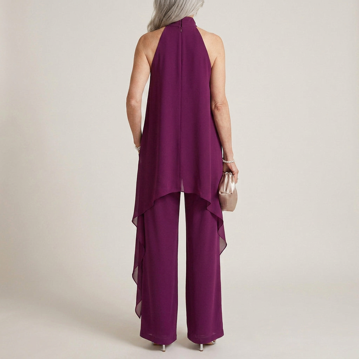 Viola | Ensemble élégant deux pièces à col halter