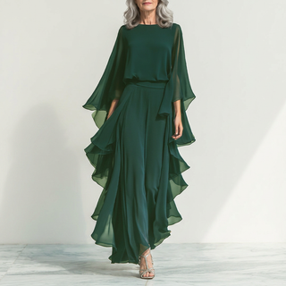 Cato | Ensemble élégant en mousseline au style raffiné