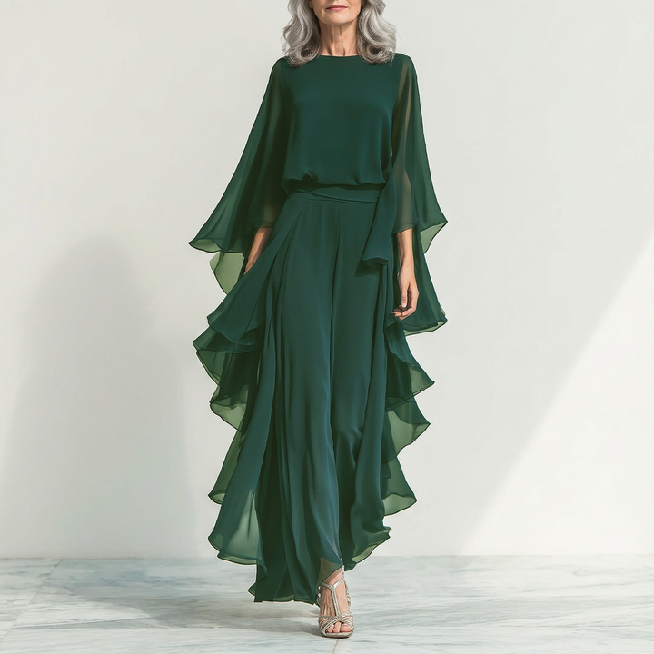 Cato | Ensemble élégant en mousseline au style raffiné