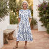 Summerly | Robe légère en coton à imprimé floral