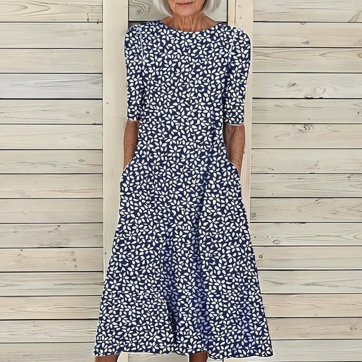 Summerly | Robe légère en coton à imprimé floral