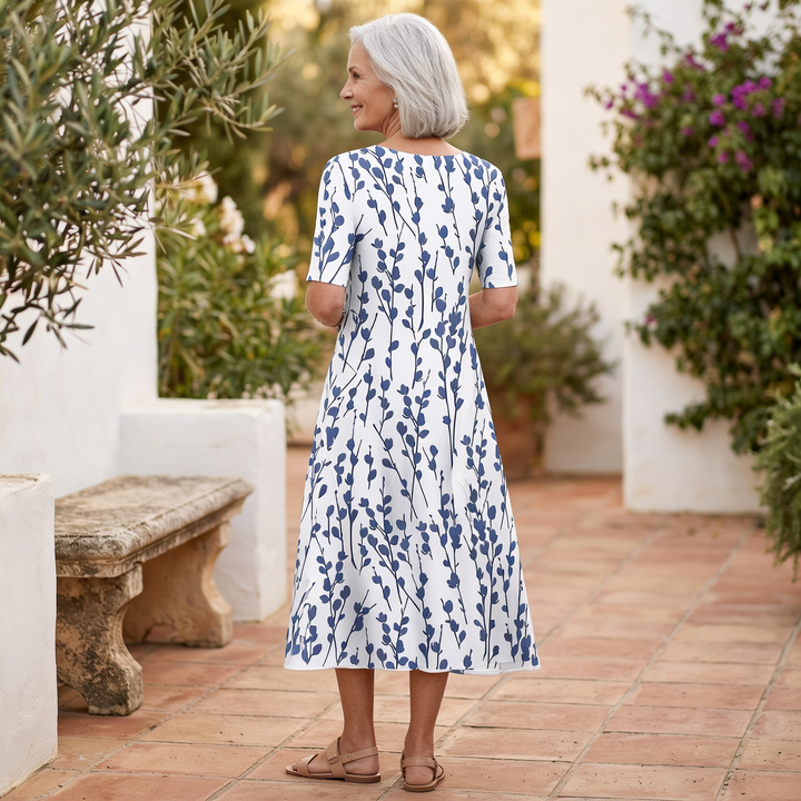 Summerly | Robe légère en coton à imprimé floral
