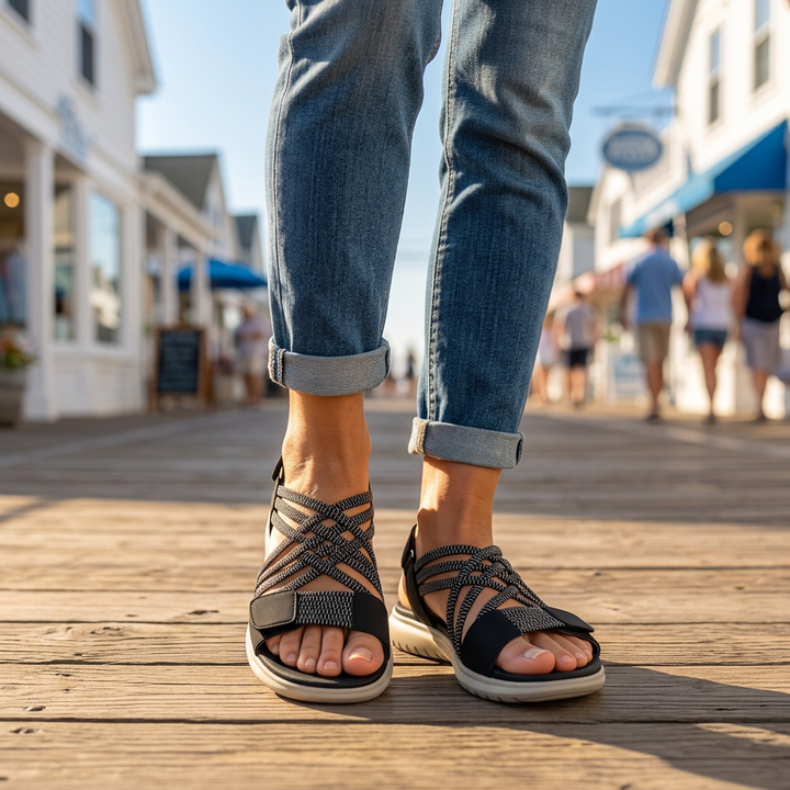 Levila | Sandales orthopédiques confortables au maintien optimal